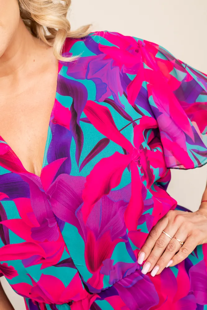 Polski Sukienka szyfonowa OMEPI Wzór 3