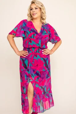 Polski Sukienka szyfonowa OMEPI Wzór 3