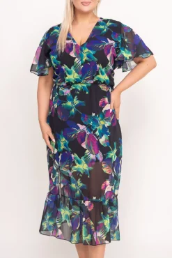 Polski Sukienka szyfonowa OMEPI Wzór 7