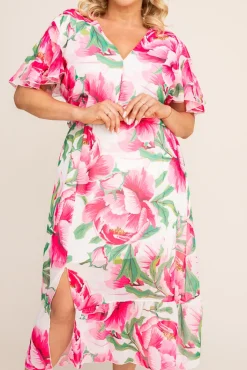 Polski Sukienka szyfonowa OMEPI Wzór 2