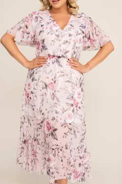 Polski Sukienka szyfonowa OMEPI Wzór 1