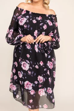 Polski Sukienka szyfonowa ORKUZI Wzór 2