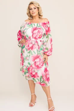 Polski Sukienka szyfonowa ORKUZI Wzór 5