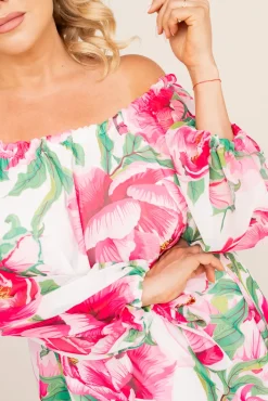 Polski Sukienka szyfonowa ORKUZI Wzór 5