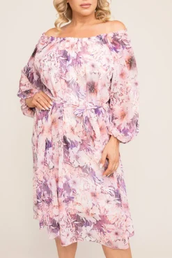 Polski Sukienka szyfonowa ORKUZI Wzór 4