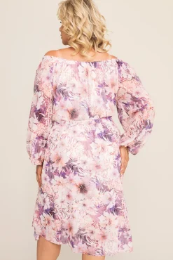 Polski Sukienka szyfonowa ORKUZI Wzór 4