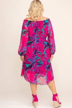 Polski Sukienka szyfonowa ORKUZI Wzór 6