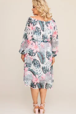 Polski Sukienka szyfonowa ORKUZI Wzór 1