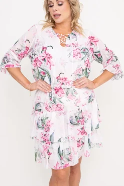 Polski Sukienka szyfonowa ROSETTI Wzór 1