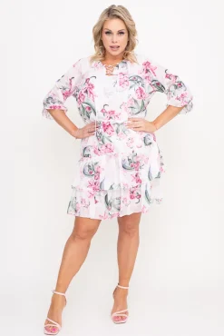 Polski Sukienka szyfonowa ROSETTI Wzór 1