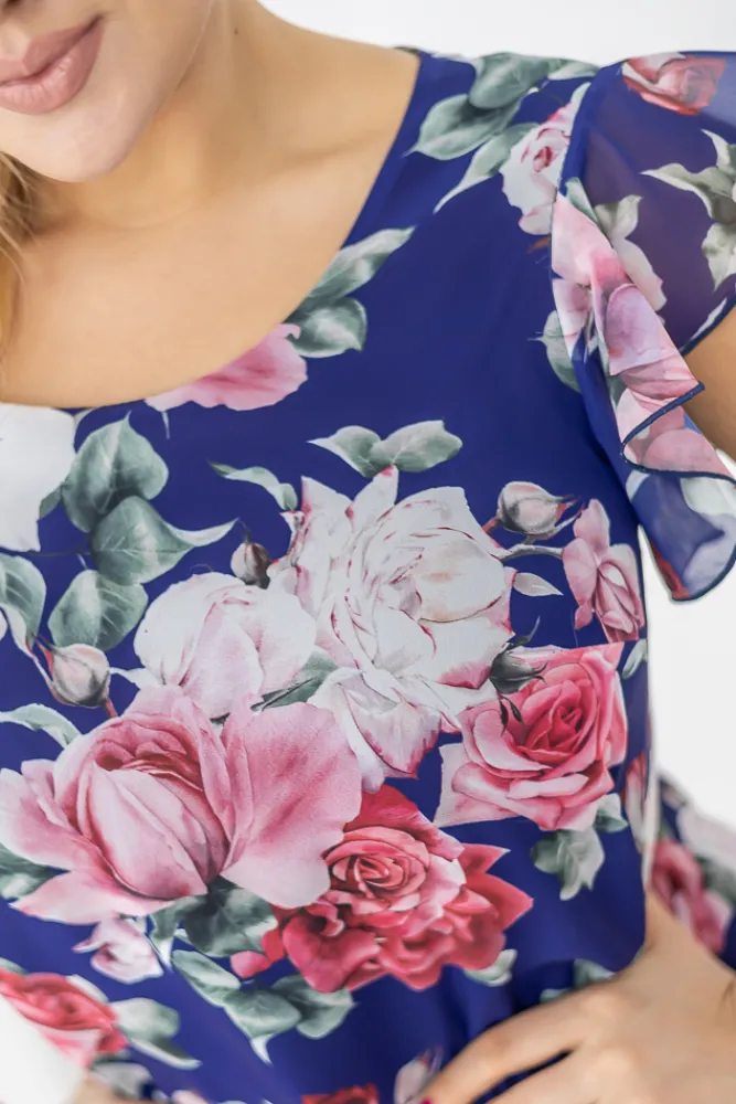 Polski Sukienka szyfonowa SPRING Wzór 2