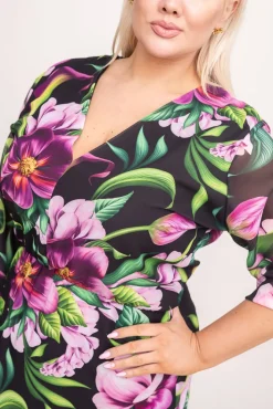 Polski Sukienka szyfonowa TRIGA Wzór 4