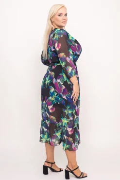 Polski Sukienka szyfonowa TRIGA Wzór 1