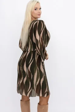 Włoski Sukienka szyfonowa YONGI