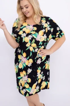 Włoski Sukienka VENTUTIO Wzór 1