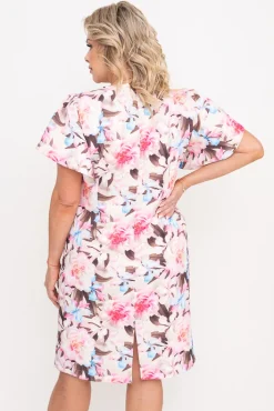 Polski Sukienka w kwiaty LIQUZI Wzór 1