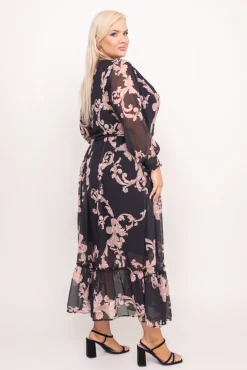 Polski Sukienka w kwiaty NESADINA Wzór 13