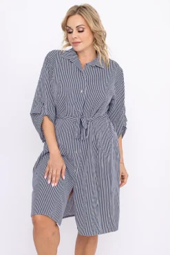 Polski Sukienka w paski POWER