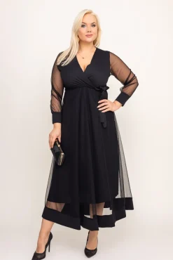 Włoski Sukienka z tiulem VIME