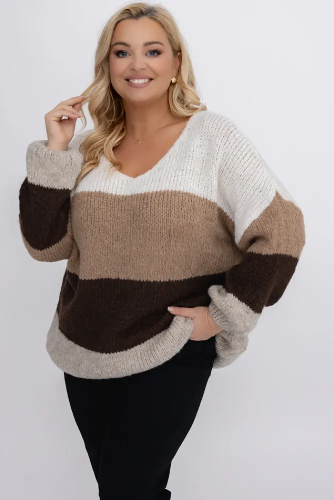 Damskie Włoski Sweter KANTANO Wzór 2