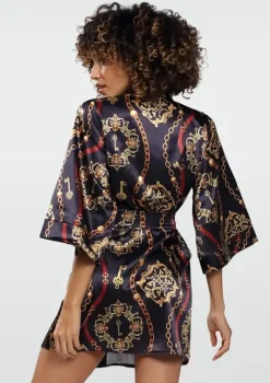 Polski Szlafrok satynowy DK-P 014