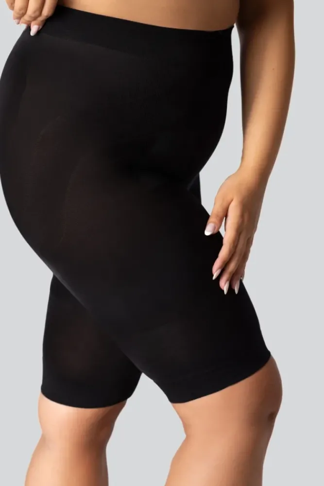Polski Szorty wyszczuplające MID-WAISTED SMOOTHWEAR ONYX