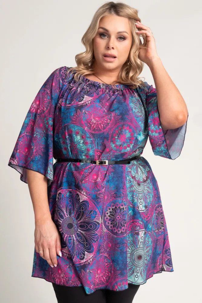 Damskie Polski Tunika ALIVE Wzór 2