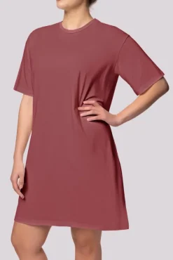 Polski Wiśniowa Koszula nocna BLISS