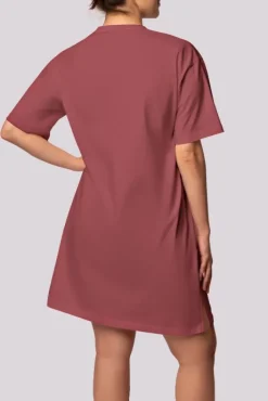 Polski Wiśniowa Koszula nocna BLISS