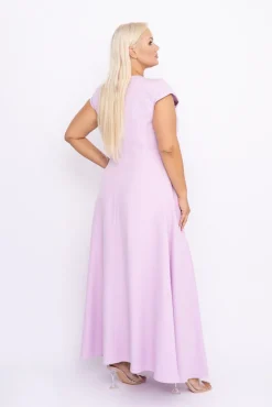 Polski Wrzosowa Sukienka LOREDANA