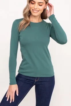 Damskie Polski Zielona Bluzka HEMENI