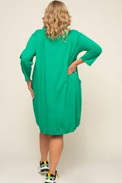 Polski Zielona Sukienka BALIN