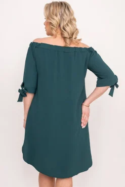 Polski Zielona Sukienka VALENCIA