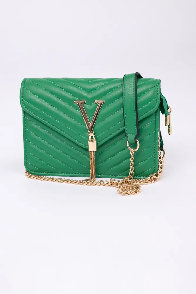 Damskie Zielona Torebka SENTIO