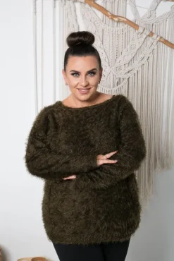 Damskie Polski Sweter FABIOLA Plus Size