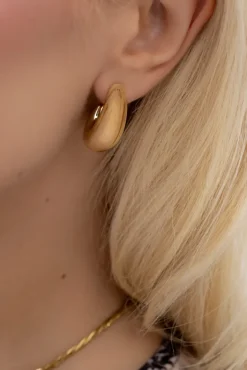 Złote Kolczyki KALISTO