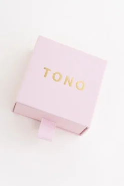 Złote Kolczyki stalowe PENTARI