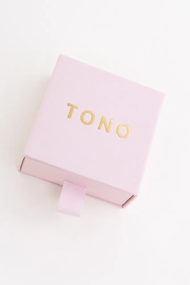 Złote Kolczyki stalowe PENTARI