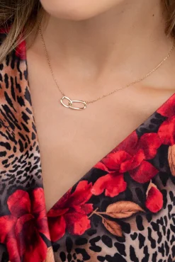 Złoty Naszyjnik pozłacany ze srebra SEGERI