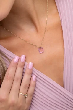 Złoty Naszyjnik stalowy PARMINO