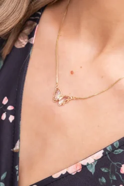 Złoty Naszyjnik ze stali chirurgicznej LESINO